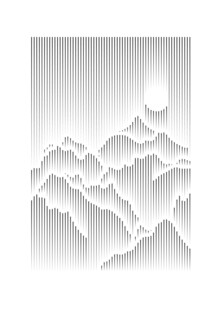 立体山水风景图