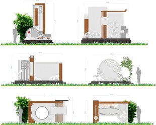 国网户外雕塑小品造型