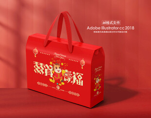 新年礼盒 年货包装