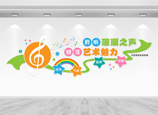 音乐教室文化墙