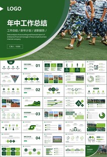 学校新生军训开训仪式PPT