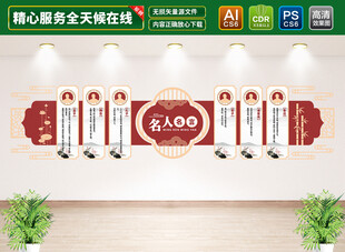 名人名言校园文化墙