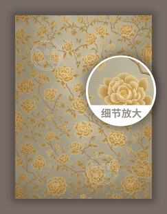 中式传统古典素雅花纹图案