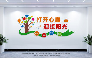 心理咨询室文化墙