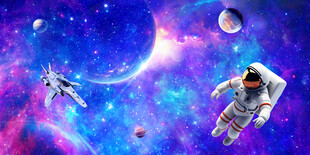 蓝色星空