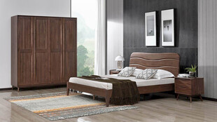 现代简约风格木质卧室家具