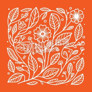 复杂花纹底纹图案