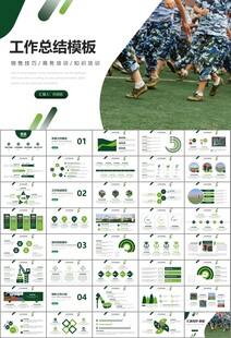 学校新生军训开训仪式PPT
