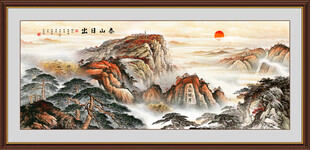 泰山江山如画
