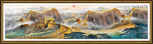 巨幅长城国画