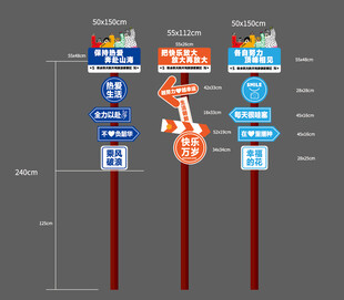 道路指示牌设计展示