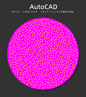 圆形三角形镂空板 