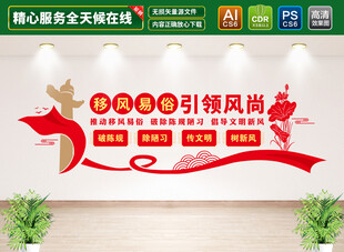 移风易俗文化墙