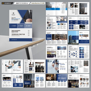 律师事务所画册版式设计