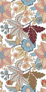 复古花卉图案纹理设计