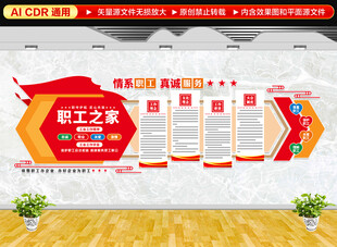 职工之家文化墙