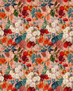 花卉图案布料纹理设计