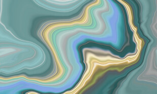 流动渐变的抽象艺术图案