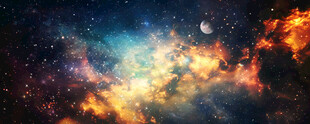 星空天花软膜背景
