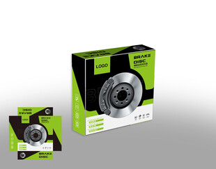 刹车盘刹车盘包装 文件为平面图