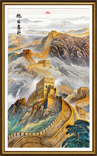 万里长城玄关画