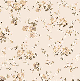 复古风花卉图案背景