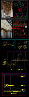 星空吊顶CAD图集