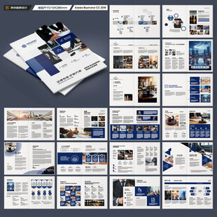 律师事务所画册版式设计