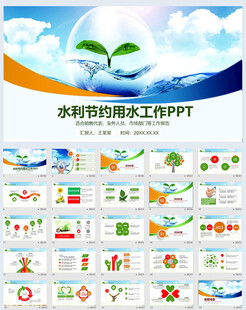 水环境保护工作PPT模板