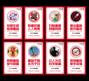禁毒展板