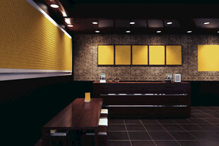 现代风格室内休息区场景