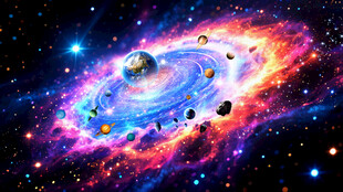 宇宙星空行星