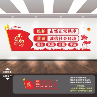 市场监督管理局文化墙