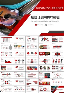 吉他培训吉他教学演奏乐队ppt