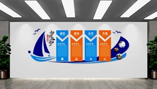 楼梯间文化墙