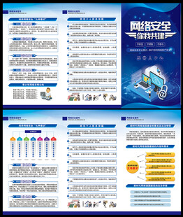网络安全宣传折页