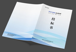 投标书封面