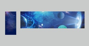 宇宙星云太空背景