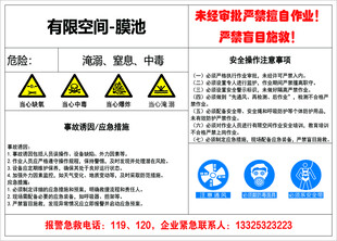 有限空间 膜池 事故诱因 