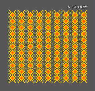 几何图案  数码印花