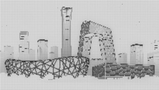 北京地标建筑景观图