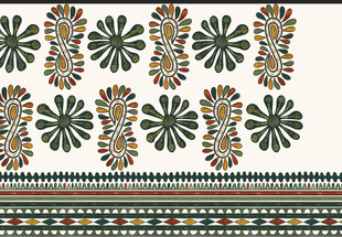 民族风几何图案装饰元素