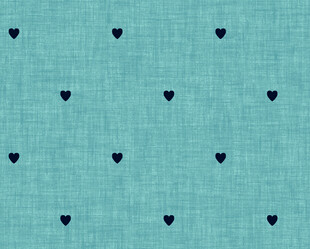 蓝底爱心图案纹理背景