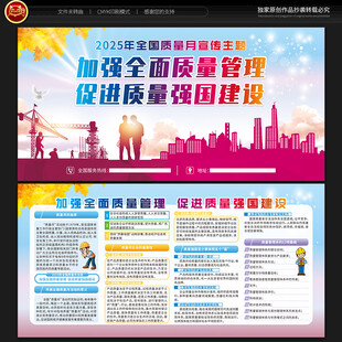 全国质量月宣传栏