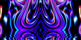 炫彩抽象ktv酒吧流体艺术图案