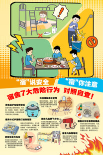 宿舍7大危险行为 对照自查