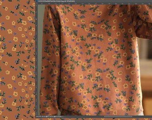 矢量  小碎花  数码