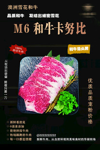 卡努比牛排展示