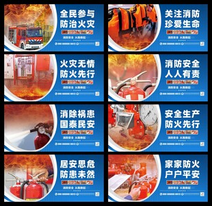 消防安全展板