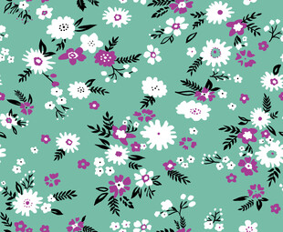 小碎花 色块花 数码